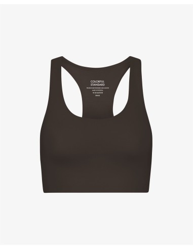 Active Cropped Bra - Coffee Brown les ligaments