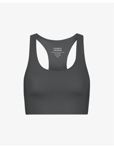 Active Cropped Bra - Lava Grey paiement sécurisé