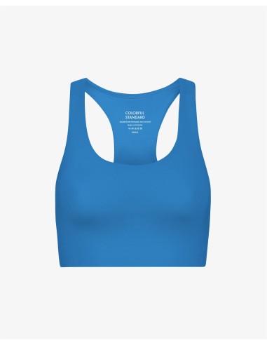 Active Cropped Bra - Pacific Blue Par le système avancé 