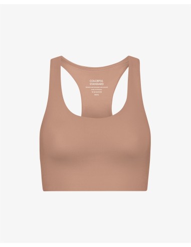 Active Cropped Bra - Rosewood Mist Economisez 