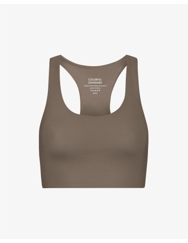 Active Cropped Bra - Warm Taupe Comparez et commandez 