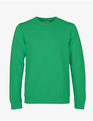 Classic Organic Crew - Kelly Green la colonne vertébrale