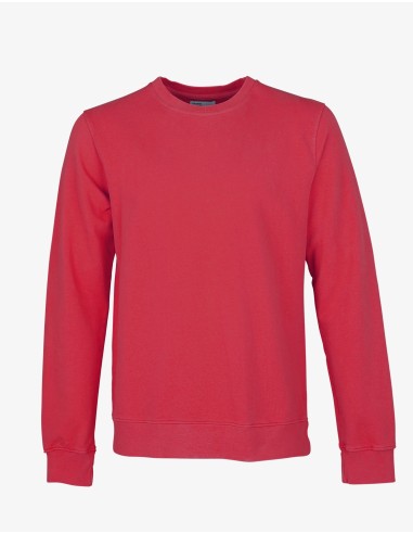 Classic Organic Crew - Scarlet Red de technologie